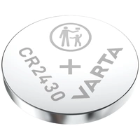 Varta Knopfzelle CR 2430 3V 2 St. 290 mAh Lithium LITHIUM Coin CR2430 Bli 2 Varta Knopfzelle CR 2430 3V 2 St. 290 mAh Lithium LITHIUM Coin CR2430 Bli 2