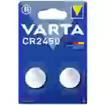 Varta Knopfzelle CR 2450 3V 2 St. 570 mAh Lithium LITHIUM Coin CR2450 Bli 2 Varta Knopfzelle CR 2450 3V 2 St. 570 mAh Lithium LITHIUM Coin CR2450 Bli 2