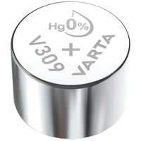 Varta Knopfzelle 309 1.55 V 73 mAh Silberoxid SILVER Coin V309/SR48 NaBli 1 Varta Knopfzelle 309 1.55 V 73 mAh Silberoxid SILVER Coin V309/SR48 NaBli 1