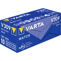 Varta Knopfzelle 309 1.55 V 73 mAh Silberoxid SILVER Coin V309/SR48 NaBli 1 Varta Knopfzelle 309 1.55 V 73 mAh Silberoxid SILVER Coin V309/SR48 NaBli 1