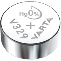 Varta Knopfzelle 329 1.55V 37 mAh Silberoxid SILVER Coin V329/SR731 NaBli 1 Varta Knopfzelle 329 1.55V 37 mAh Silberoxid SILVER Coin V329/SR731 NaBli 1