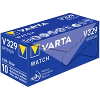 Varta Knopfzelle 329 1.55V 37 mAh Silberoxid SILVER Coin V329/SR731 NaBli 1 Varta Knopfzelle 329 1.55V 37 mAh Silberoxid SILVER Coin V329/SR731 NaBli 1