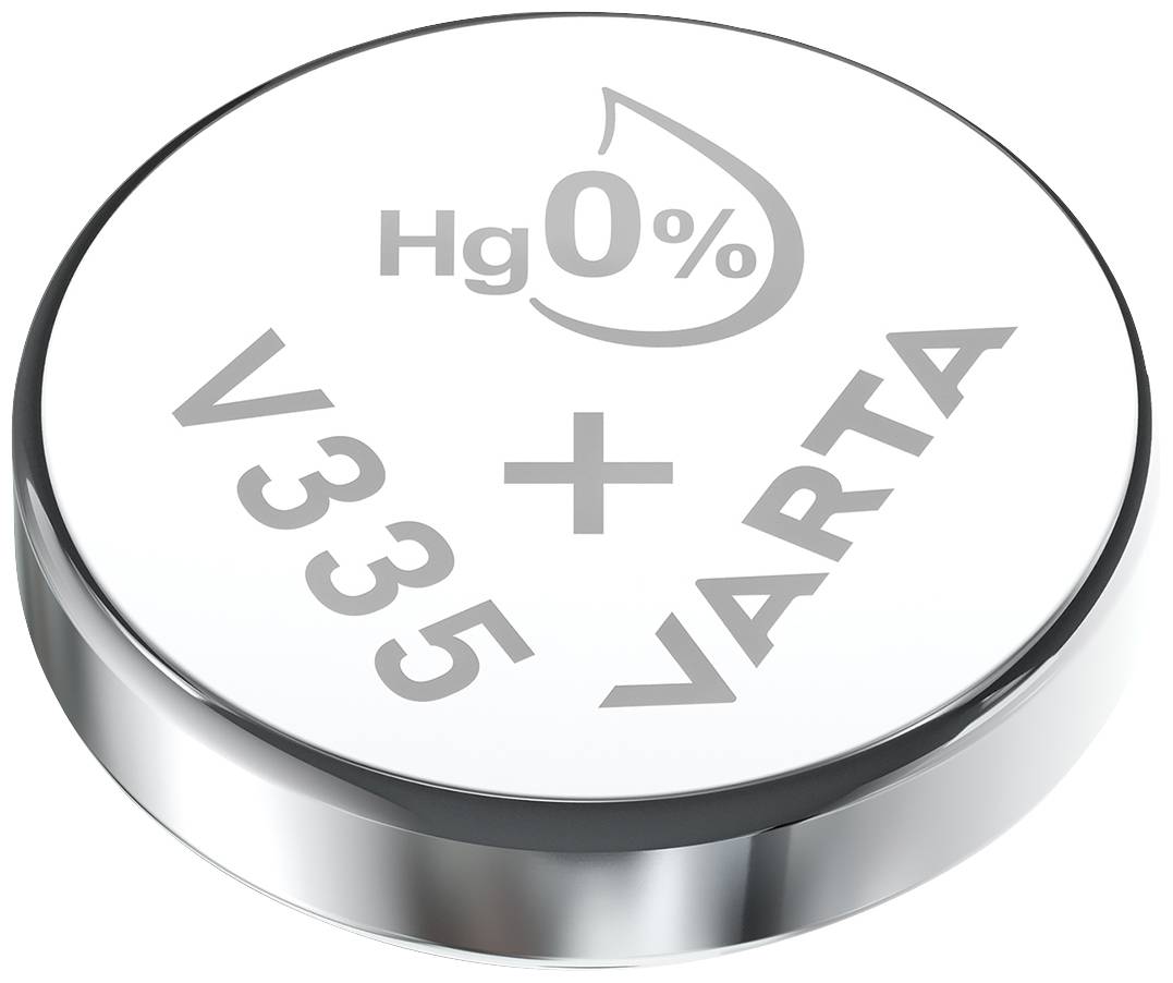 Varta Knopfzelle 335 1.55 V 1 St. 6 mAh Silberoxid SILVER Coin V335/SR512 NaBli 1