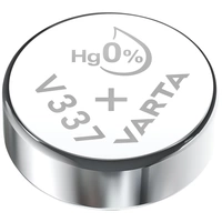 Varta Knopfzelle 337 1.55 V 1 St. 9 mAh Silberoxid SILVER Coin V337/SR416 NaBli 1 Varta Knopfzelle 337 1.55 V 1 St. 9 mAh Silberoxid SILVER Coin V337/SR416 NaBli 1