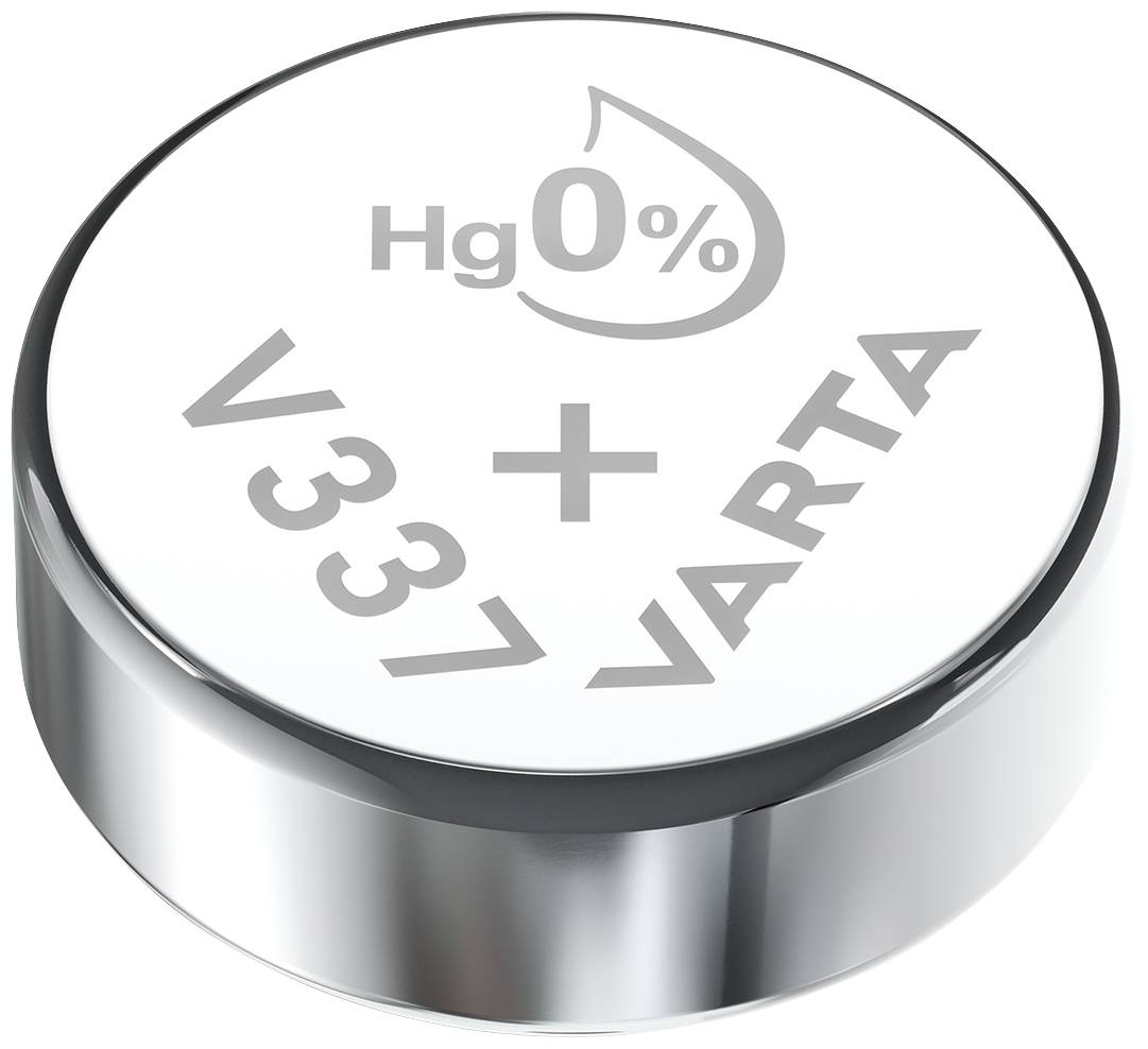 Varta Knopfzelle 337 1.55V 9 mAh Silberoxid SILVER Coin V337/SR416 NaBli 1