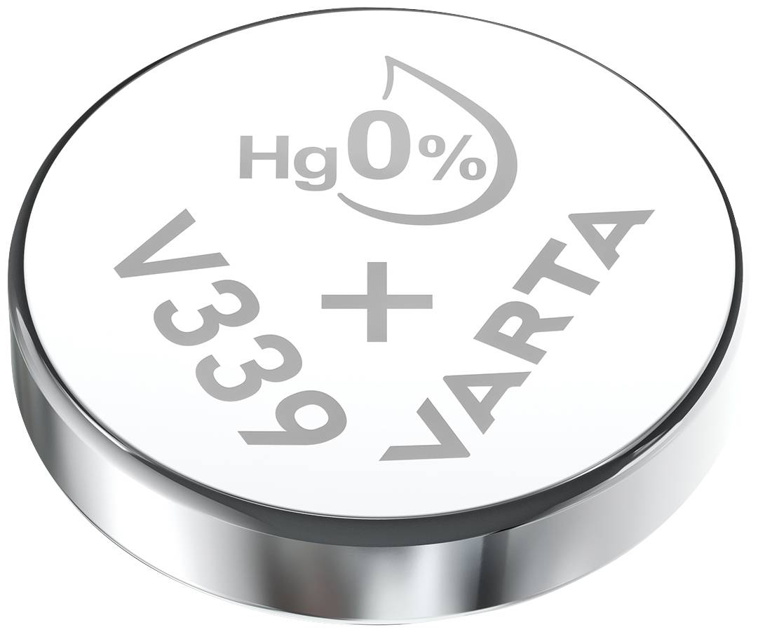 Varta Knopfzelle 339 1.55 V 1 St. 12 mAh Silberoxid SILVER Coin V339/SR614 NaBli 1