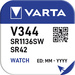 Varta Knopfzelle 344 1.55 V 105 mAh Silberoxid SILVER Coin V344/SR42 NaBli 1