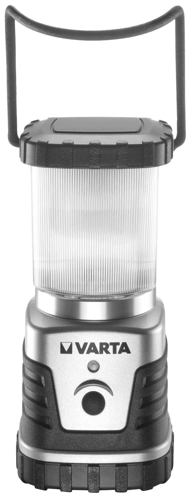 Varta 18663101111 Camping Lantern L20 LED Camping-Laterne 300 lm batteriebetrieben 830 g Silber-Sch