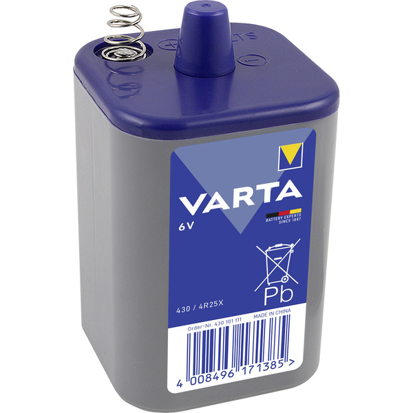 Pile spéciale 4R25 carbone-zinc (saline) Varta 430101111 contact à ressort 6 V 7500 mAh 1 pc(s)