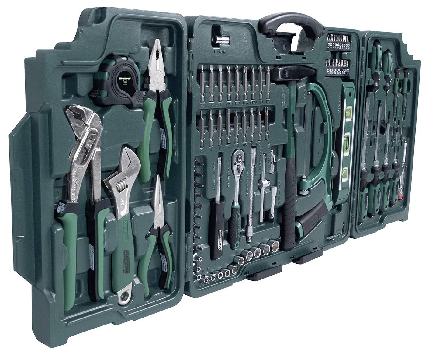 Brüder Mannesmann M29085 Werkzeugset Universal im Koffer 89teilig