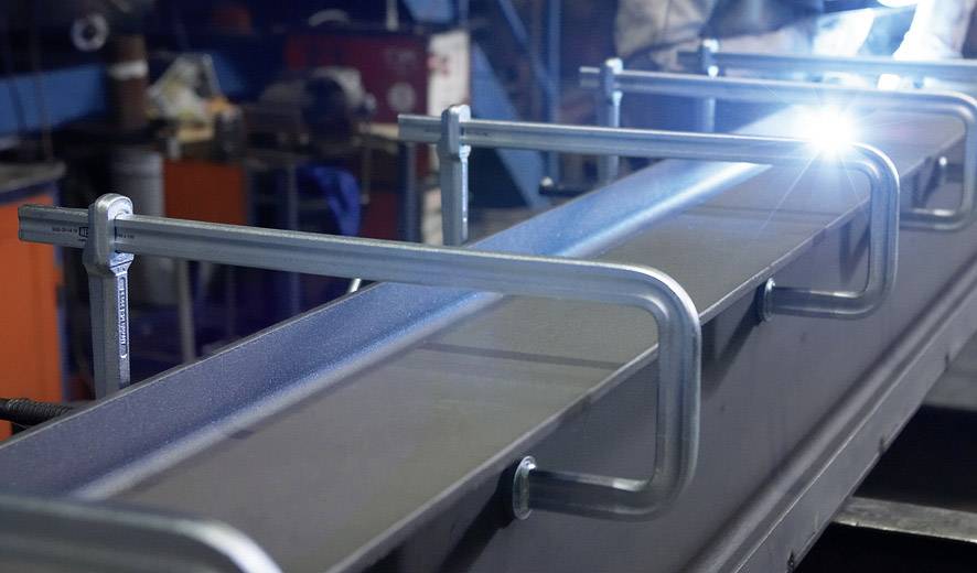 Hochleistungszwinge SGU Spann-W.300mm A.140mm Knebel BESSEY