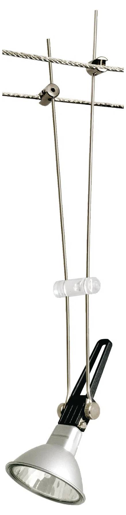 Paulmann Comet Niedervolt-Seilsystem-Leuchte GU5.3 50W Halogen Chrom