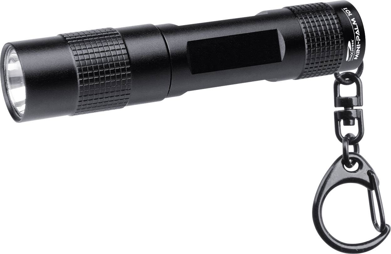 LiteXpress Mini-Palm 101-2 LED Mini-Taschenlampe mit Schlüsselanhänger batteriebetrieben 67lm 1.5h 26g