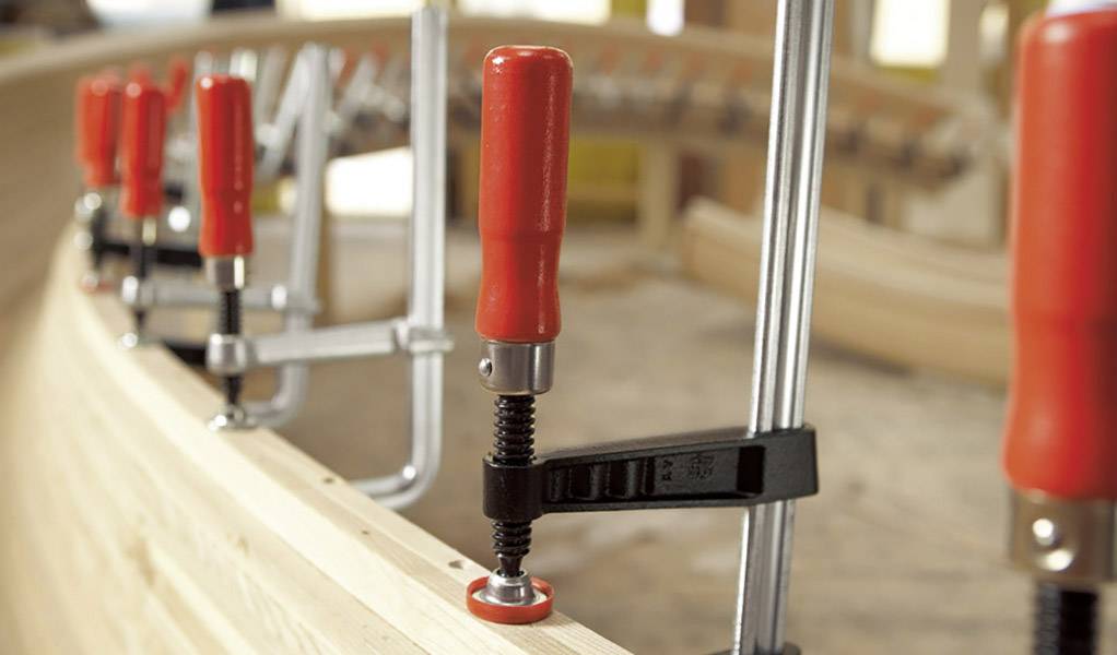 Tempergusszwinge, max. Spannweite mm: 160 Bessey TG16 Spann-Weite (max.):160 mm Ausladungs-Maße:80 mm