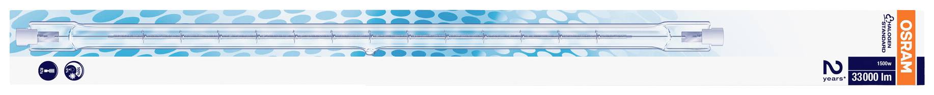 OSRAM Halogen EEK: G (A - G) R7s 250.70 mm 1500 W Warmweiß Röhrenform dimmbar 1 St.