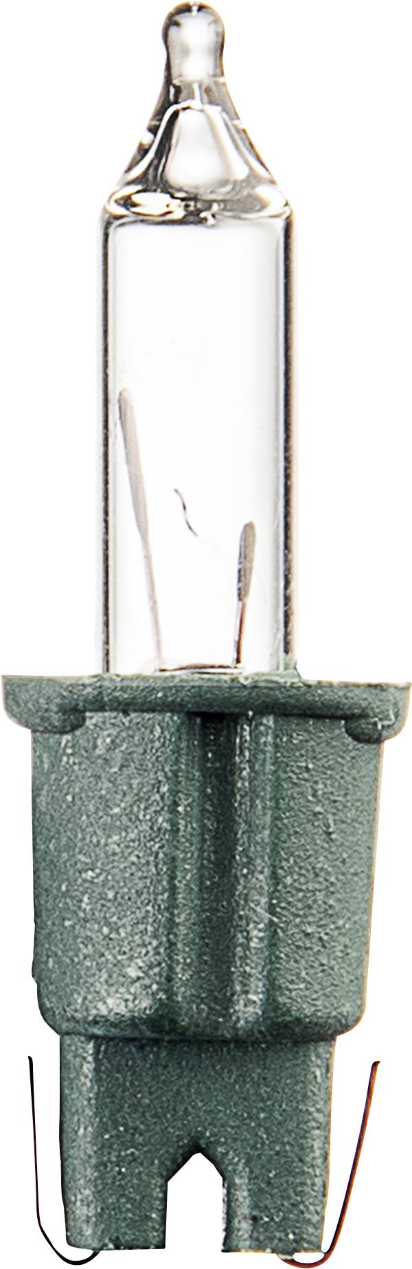 Konstsmide 2600-050SB Ersatzbirne für Lichterketten 5 St. Grüne Steckfassung 2,5 V Klar