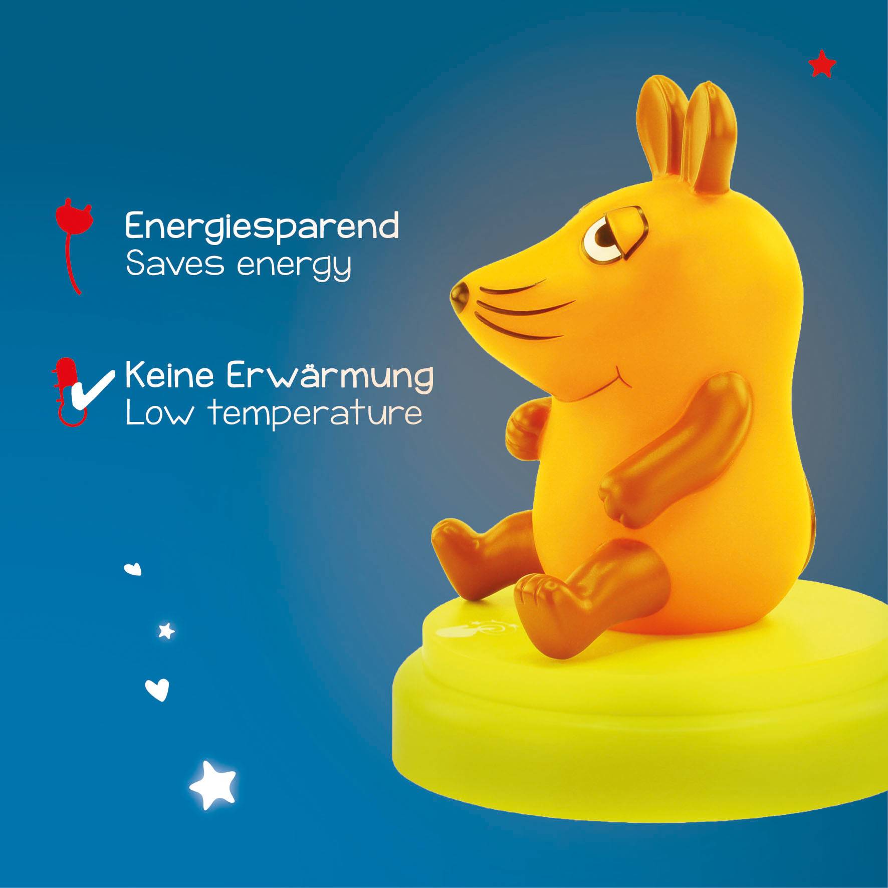 Ansmann Die Maus 1800-0016-510 LED-Nachtlicht Maus LED Orange