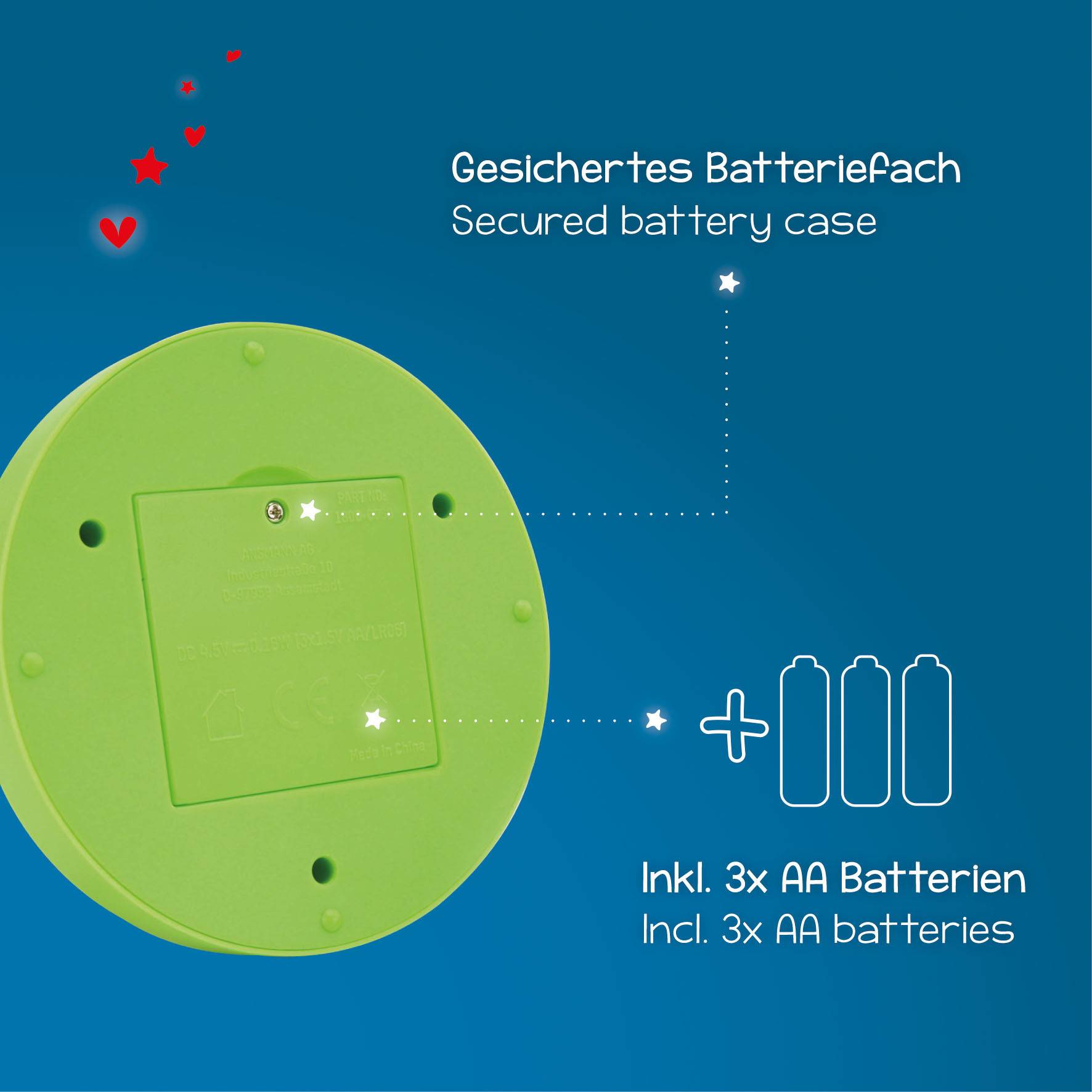 Ansmann Die Maus 1800-0016-510 LED-Nachtlicht Maus LED Orange