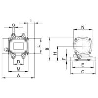 Netter Vibration NEA 5060 Elektro-Vibrator 230 V 3000 U/min 592 N 0.11 kW Netter Vibration NEA 5060 Elektro-Vibrator 230 V 3000 U/min 592 N 0.11 kW