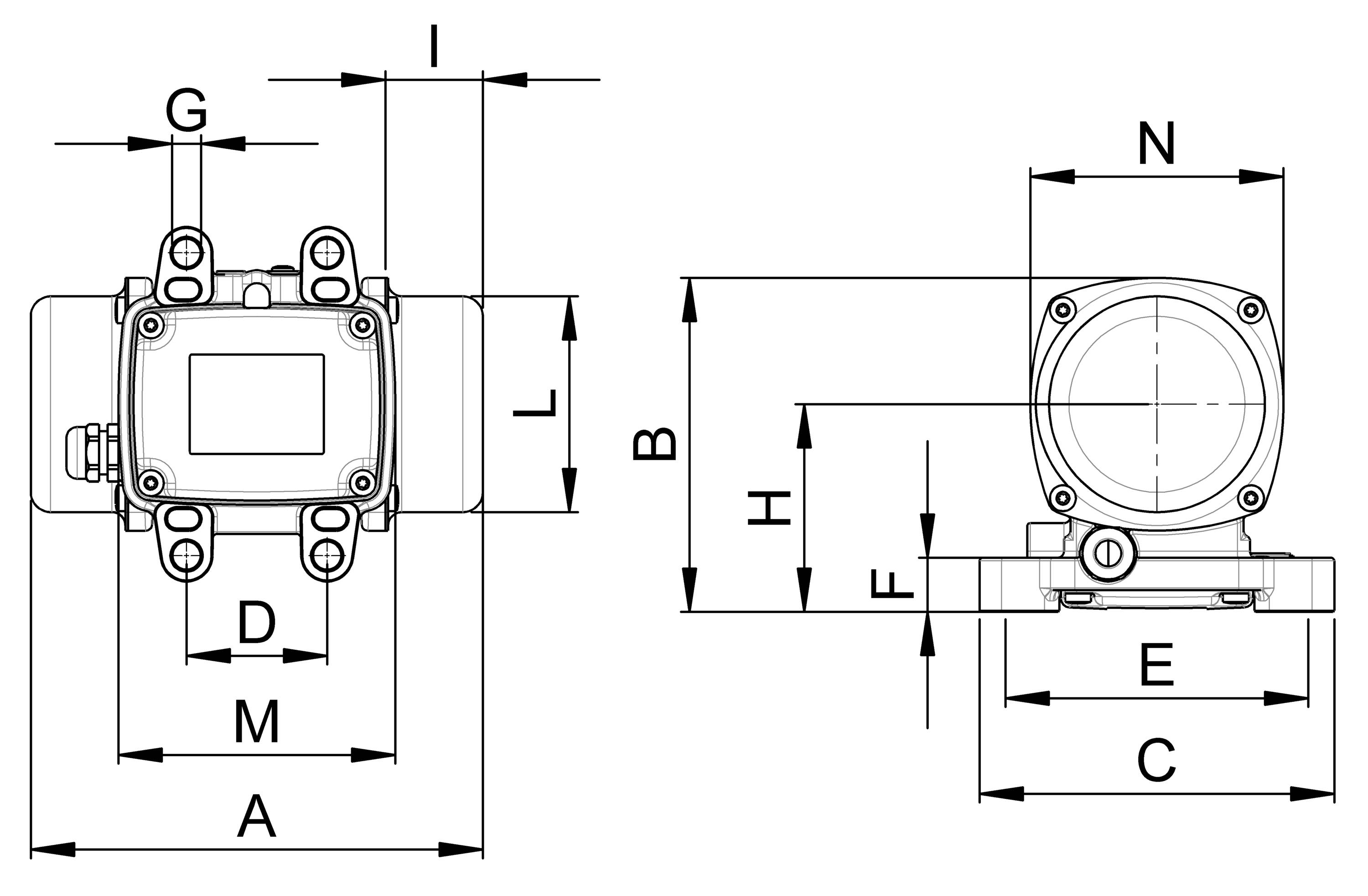 Netter Vibration NEA 5060 Elektro-Vibrator 230V 3000 U/min 592 N 0.11kW