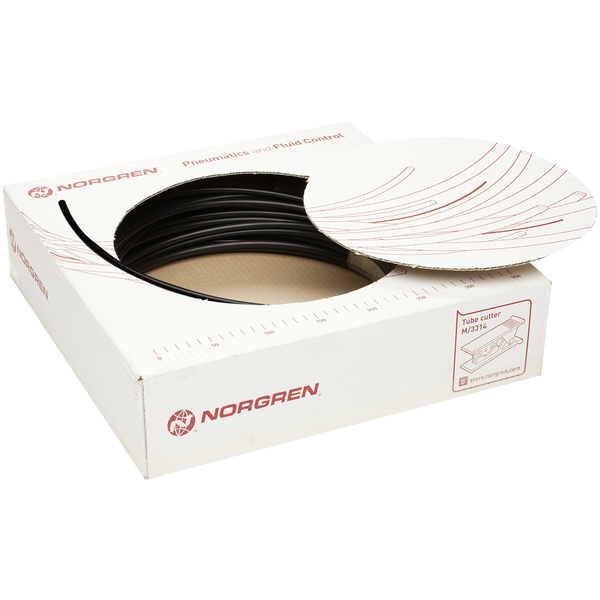Norgren Druckluftschlauch PU2-0704025C Polyurethan Schwarz Innen-Durchmesser: 2.5mm 10 bar Meterware