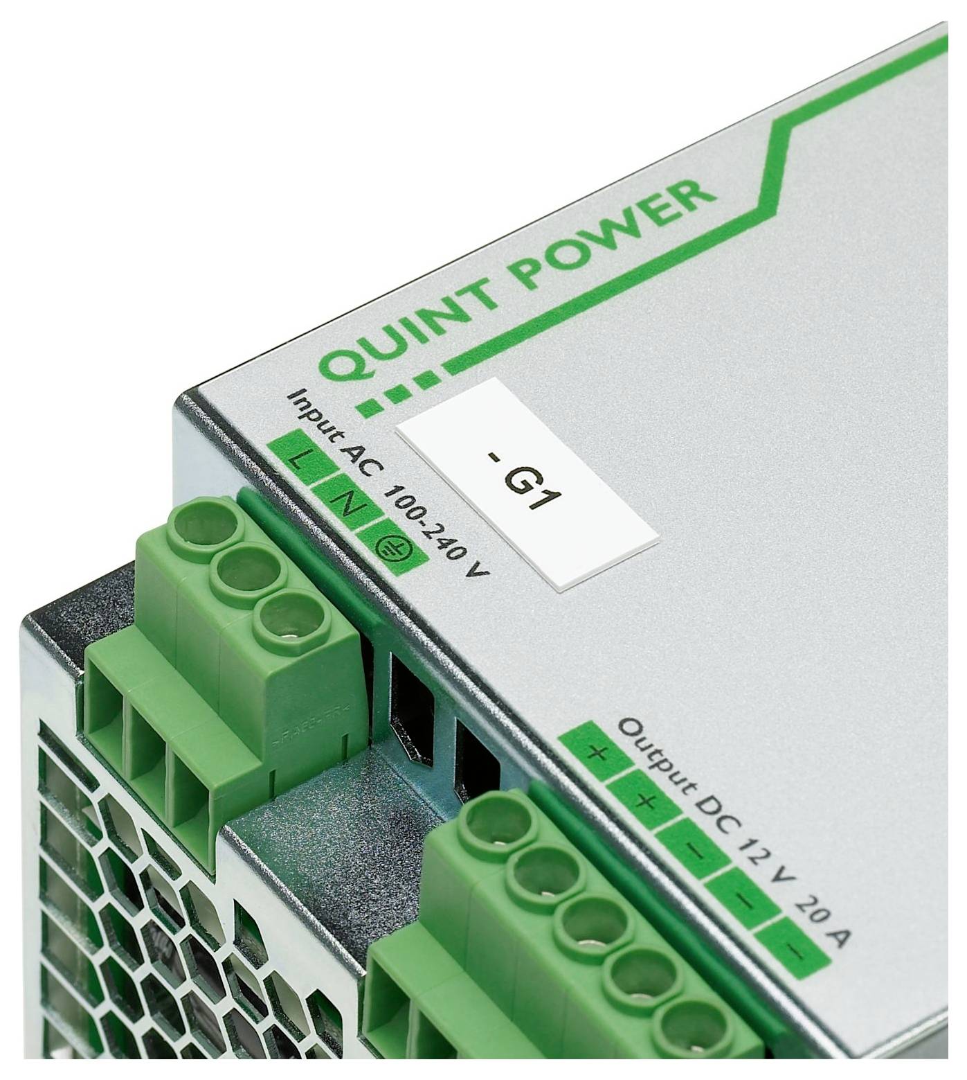 Stromversorgungseinheit mit Bezeichnung 