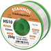 Stannol HS10 2510 Étain à souder sans plomb bobine Sn95,5Ag3,8Cu0,7 ROM1 250 g 0.5 mm