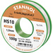 Stannol HS10 2510 Étain à souder sans plomb bobine Sn95,5Ag3,8Cu0,7 ROM1 100 g 1.5 mm