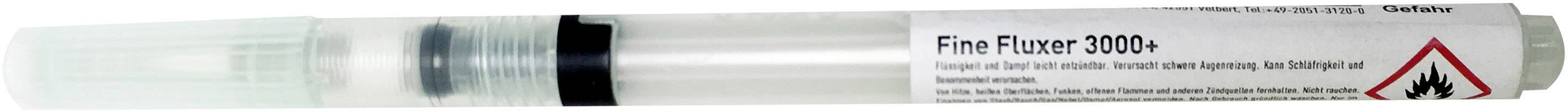 Ein weißer Zylinder mit der Aufschrift 'Fire Flower 1000'. Neben der Beschriftung befindet sich ein Gefahrensymbol für Brennbarkeit.