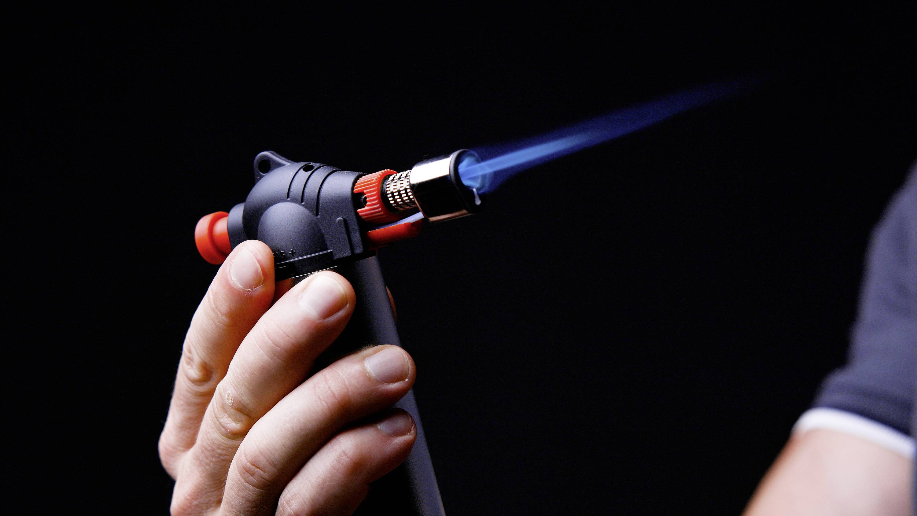 Rothenberger Industrial 03.5126E Gaslöt-Set 1300 °C inkl. Piezozünder, inkl. Crème Brûlèe-Funktion, inkl. Gasflasche 1 Set