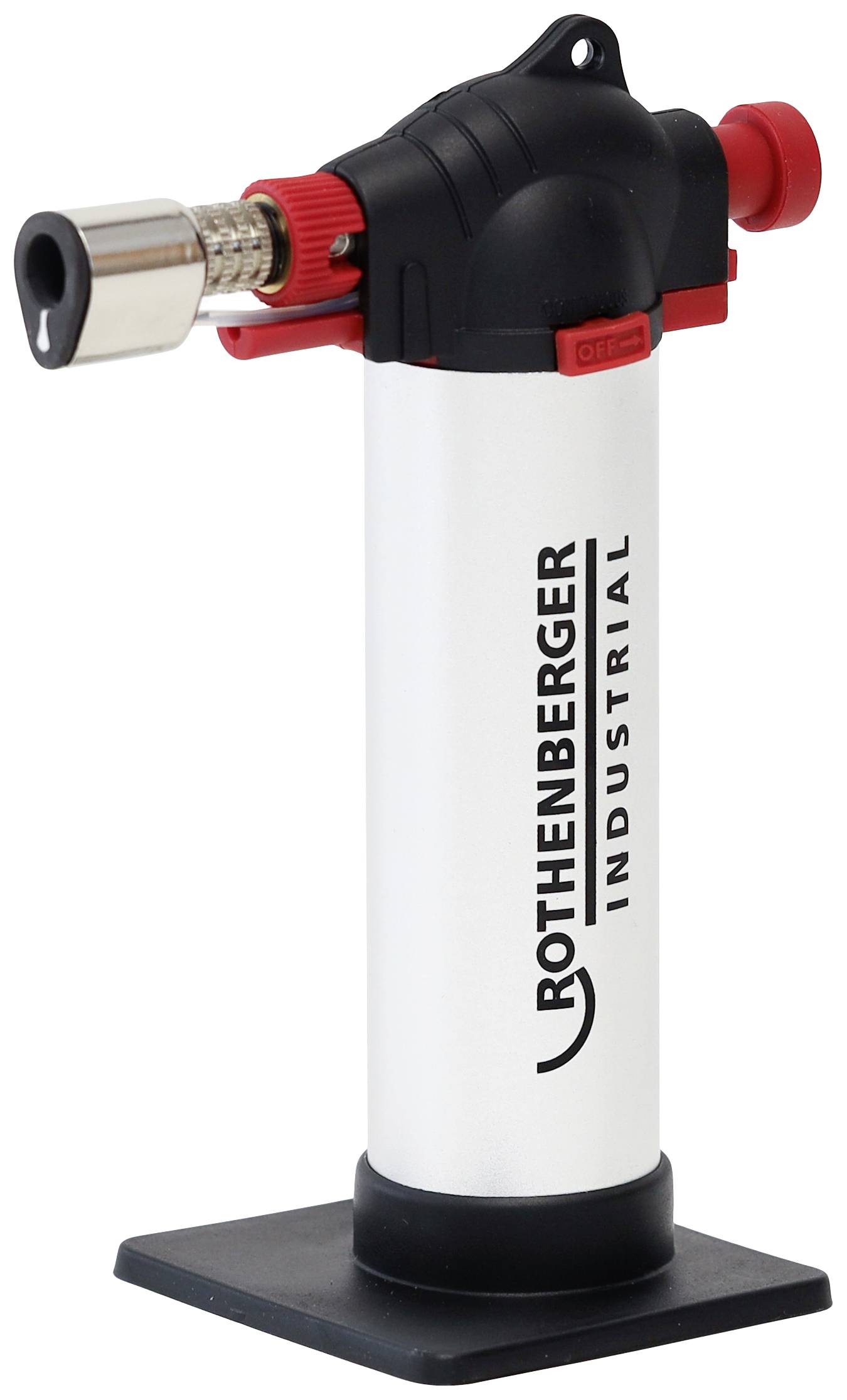 Rothenberger Industrial 03.5126E Gaslöt-Set 1300 °C inkl. Piezozünder, inkl. Crème Brûlèe-Funktion, inkl. Gasflasche 1 Set