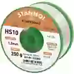 Stannol HS10 2510 Lötzinn, bleifrei Spule Sn99,3Cu0,7 ROM1 250g 1.5mm Stannol HS10 2510 Lötzinn, bleifrei Spule Sn99,3Cu0,7 ROM1 250g 1.5mm