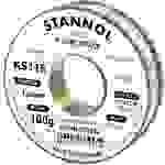 Stannol KS115 Lötzinn, bleifrei Spule Sn99,3Cu0,7 ROM1 100 g 1 mm