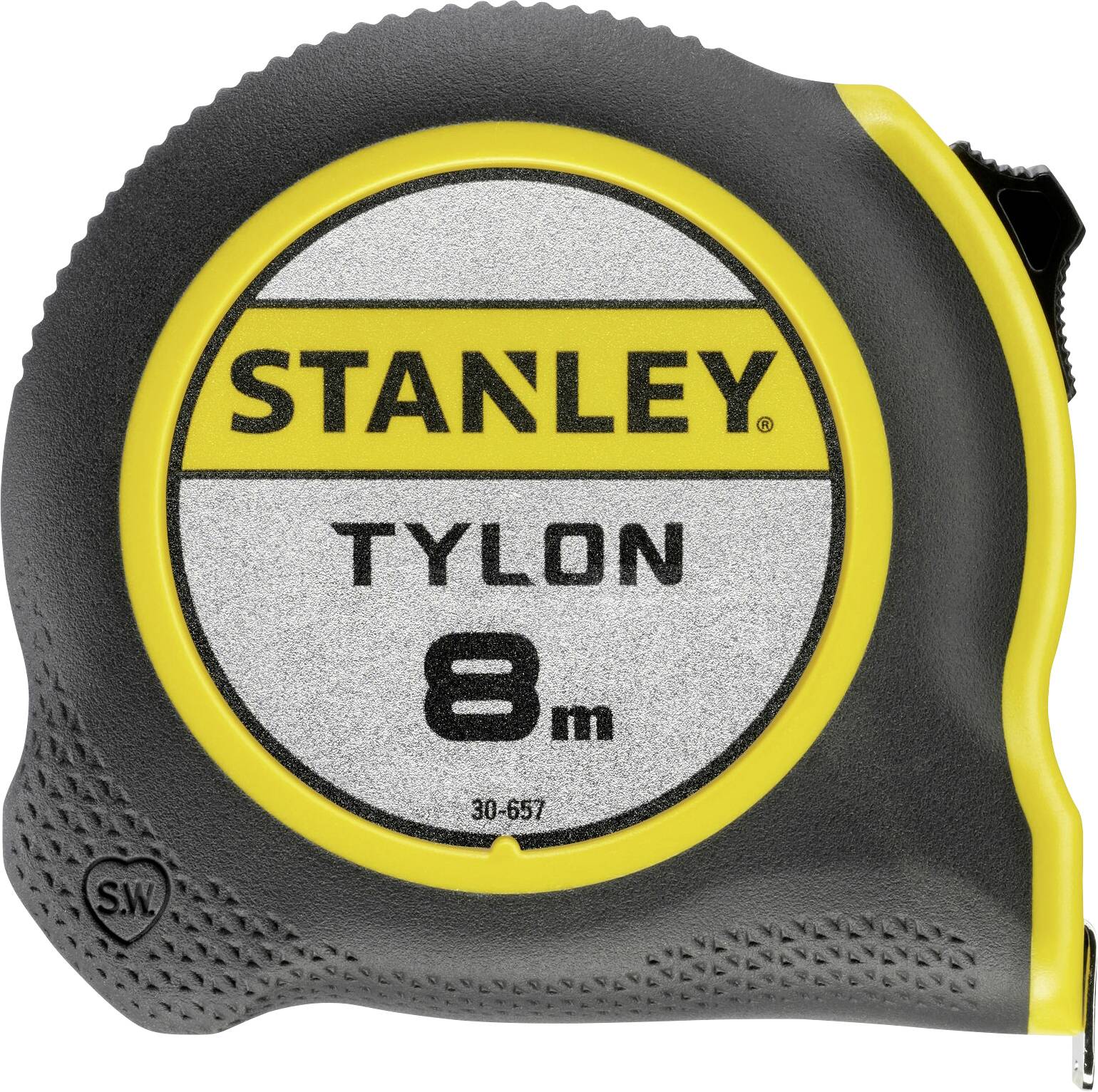 Taschenrollbandmaß Tylon™ L.8m B.25mm mm/cm EG II Ku.Gürtelclip SB STANLEY
