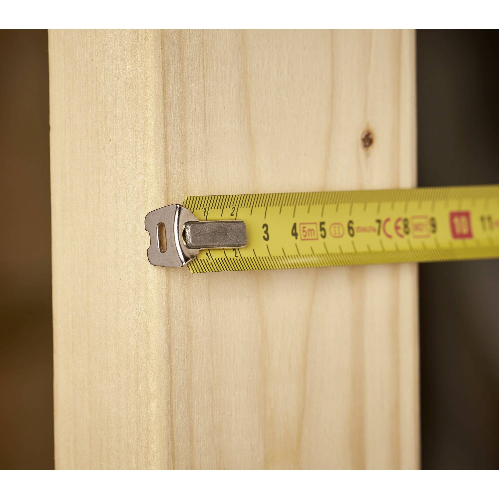 Taschenrollbandmaß PowerLock® L.5m B.19mm mm/cm EGII Ku.Sichtfenster SB STANLEY
