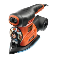 Black & Decker KA280 KA280-QS Multischleifer 220W 100 x 165 mm, Ø 125mm Black & Decker KA280 KA280-QS Multischleifer 220W 100 x 165 mm, Ø 125mm