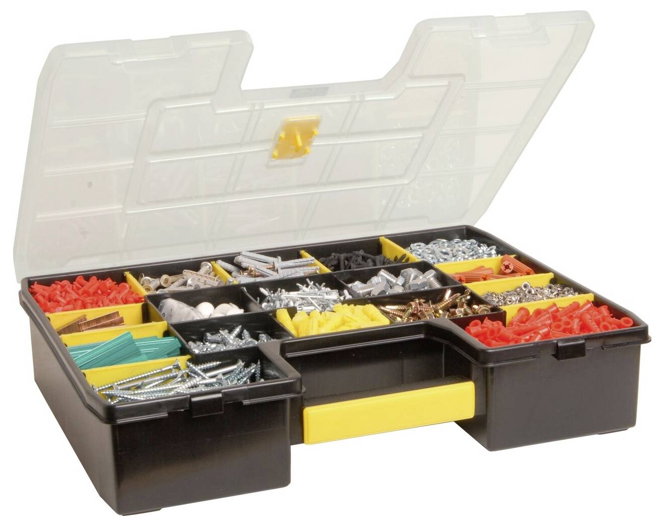 STANLEY 1-94-745 Sortimentskasten (L x B x H) 43 x 33 x 9 cm Anzahl Fächer: 17 Inhalt 1 St.