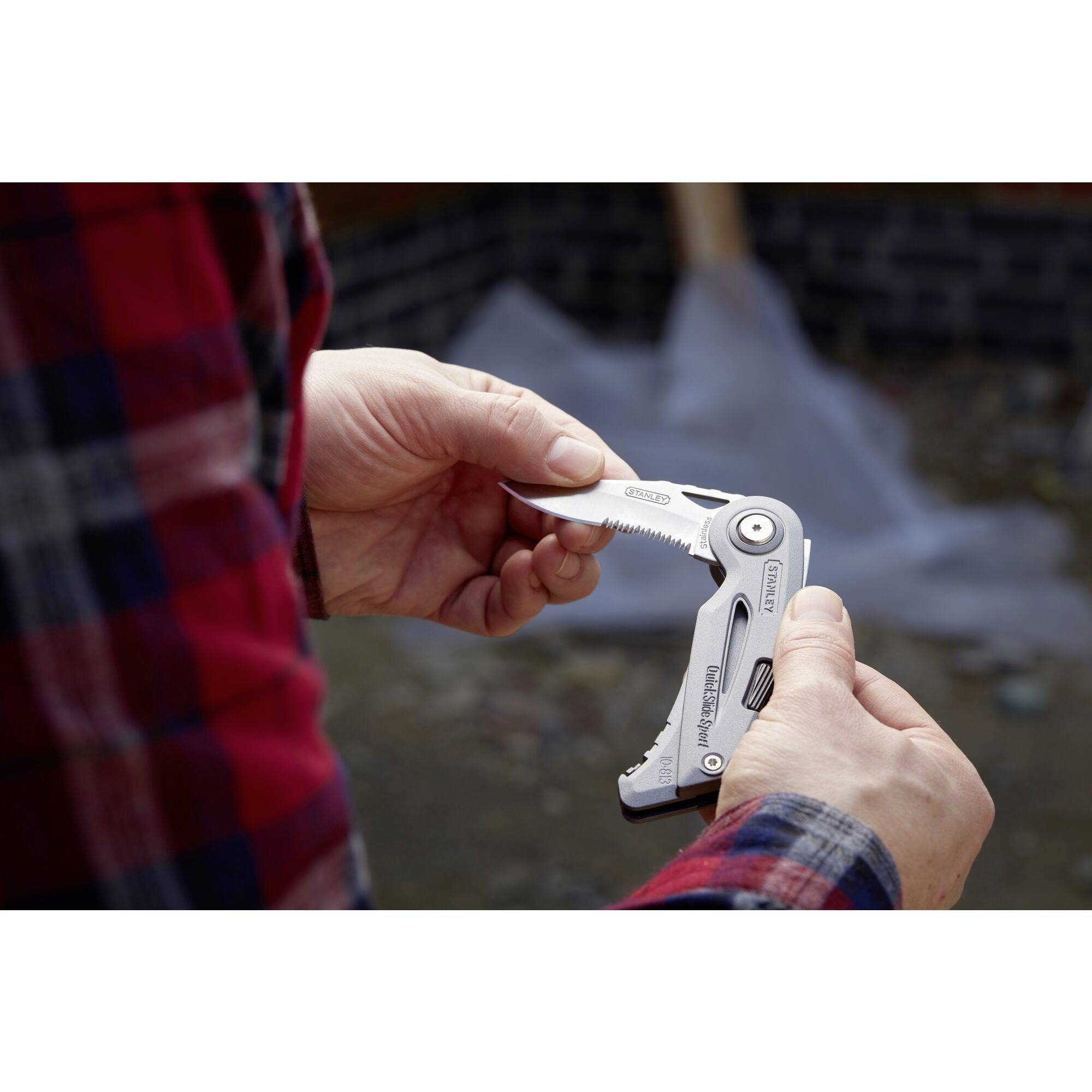 STANLEY 0-10-813 Sportmesser Quickslide II 1 St.