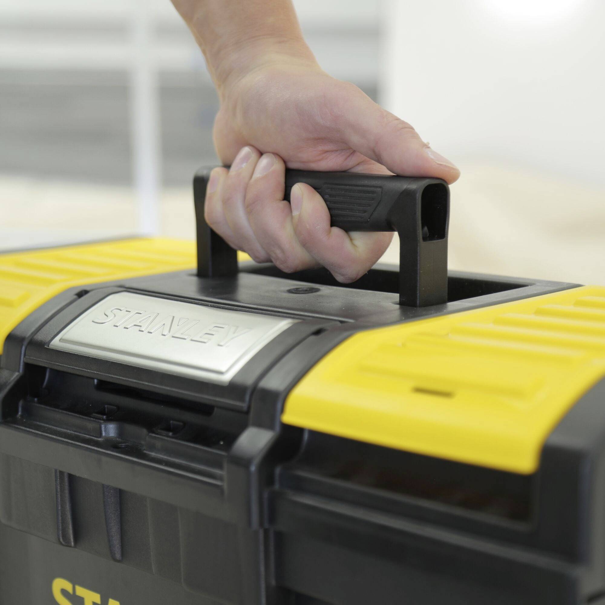 STANLEY 1-79-217 1-79-217 Werkzeugbox Kunststoff Schwarz, Gelb