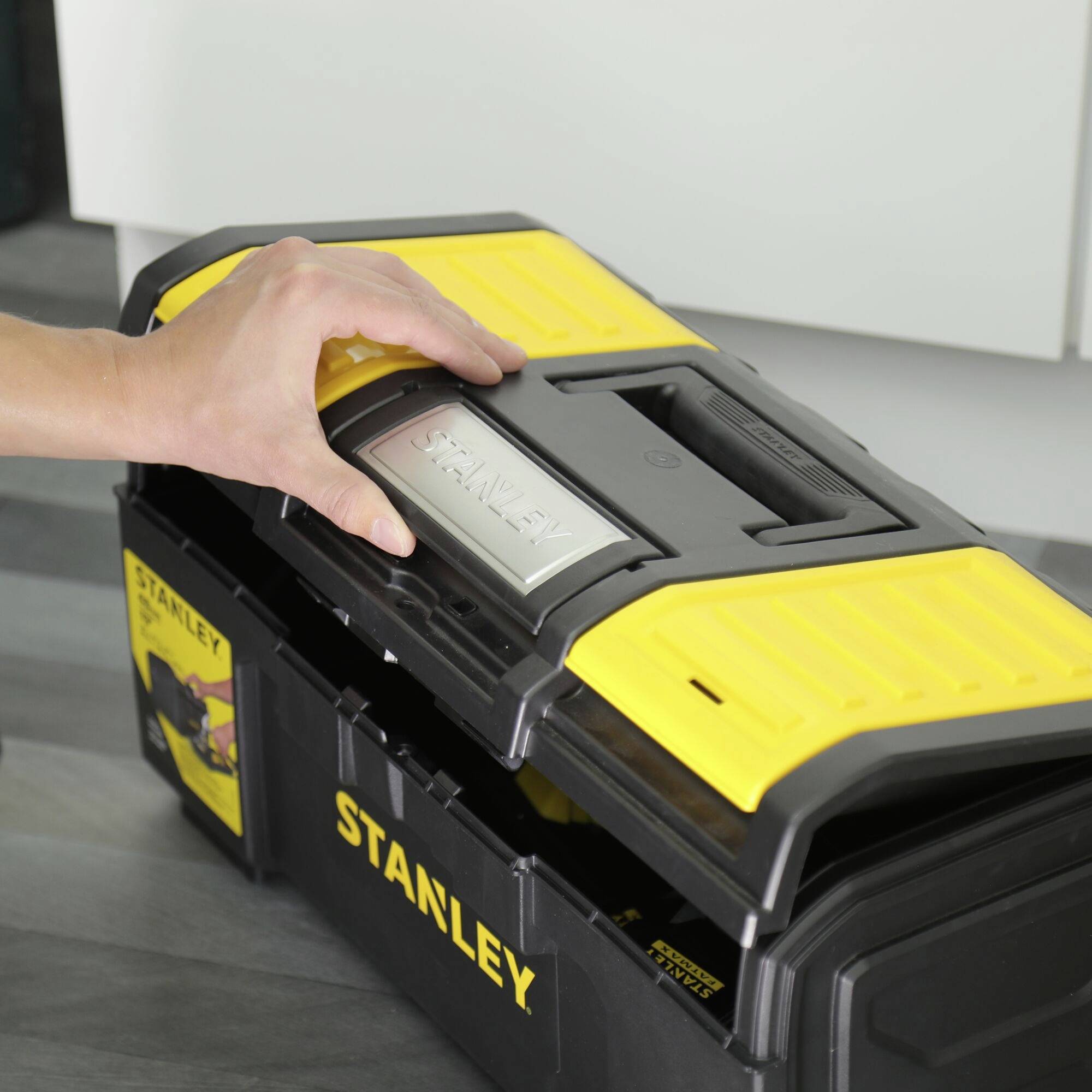 STANLEY 1-79-217 1-79-217 Werkzeugbox Kunststoff Schwarz, Gelb