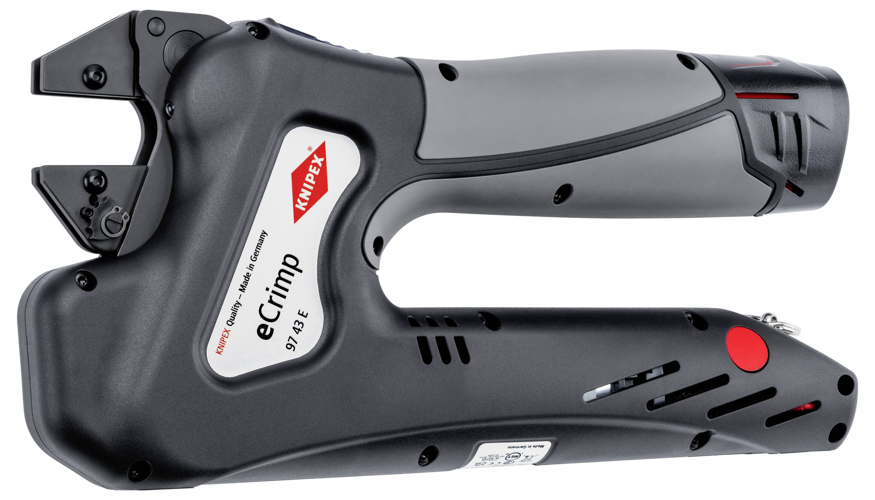 Knipex eCrimp 97 43 E Akku-Crimpzange ohne Crimpeinsatz ...