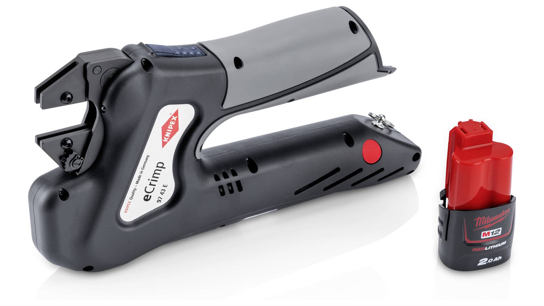 Ecrimp Knipex eCrimp 97 43 E Akku-Crimpzange ohne Crimpeinsatz ...