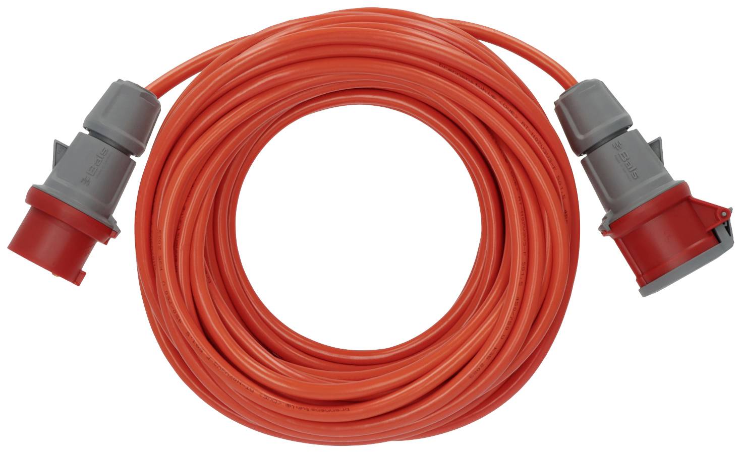 Brennenstuhl 1168590 Strom Verlängerungskabel Rot 25.00m XYMM 5G 1,5mm²