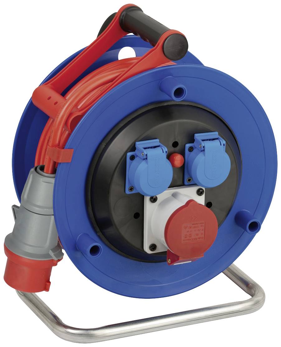 Brennenstuhl 1182770 Kabeltrommel 25.00 m Rot CEE-Stecker