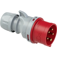 PCE 025-6tt CEE Stecker 32 A 5polig 400 V 1 St. PCE 025-6tt CEE Stecker 32 A 5polig 400 V 1 St.