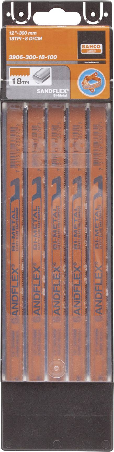 Bahco 3906-300-24-10P Handsägeblatt Sandflex Bi-Metall - 10 Stück