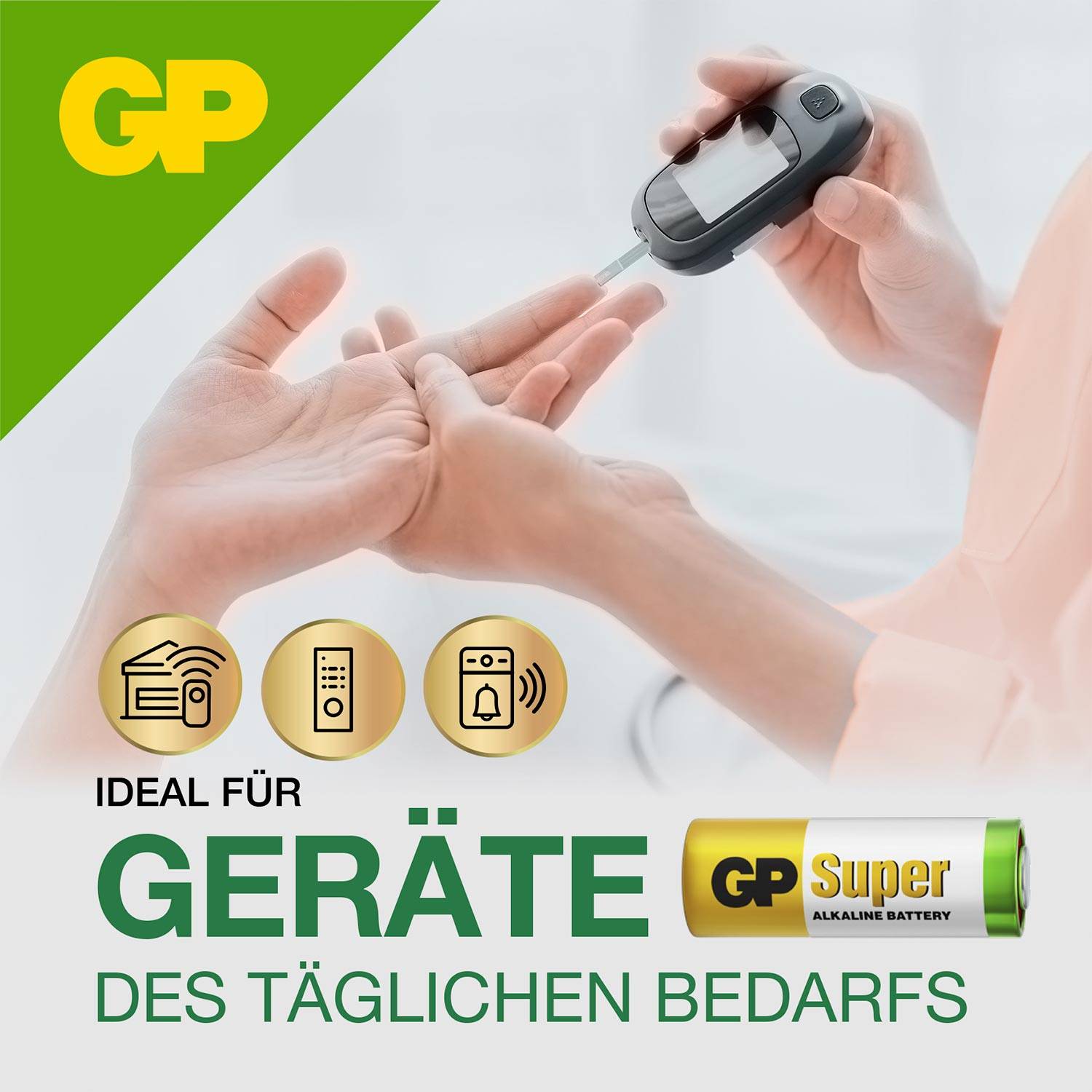 GP Super Spezial-Batterie 23A Alkali-Mangan 12V 55 mAh