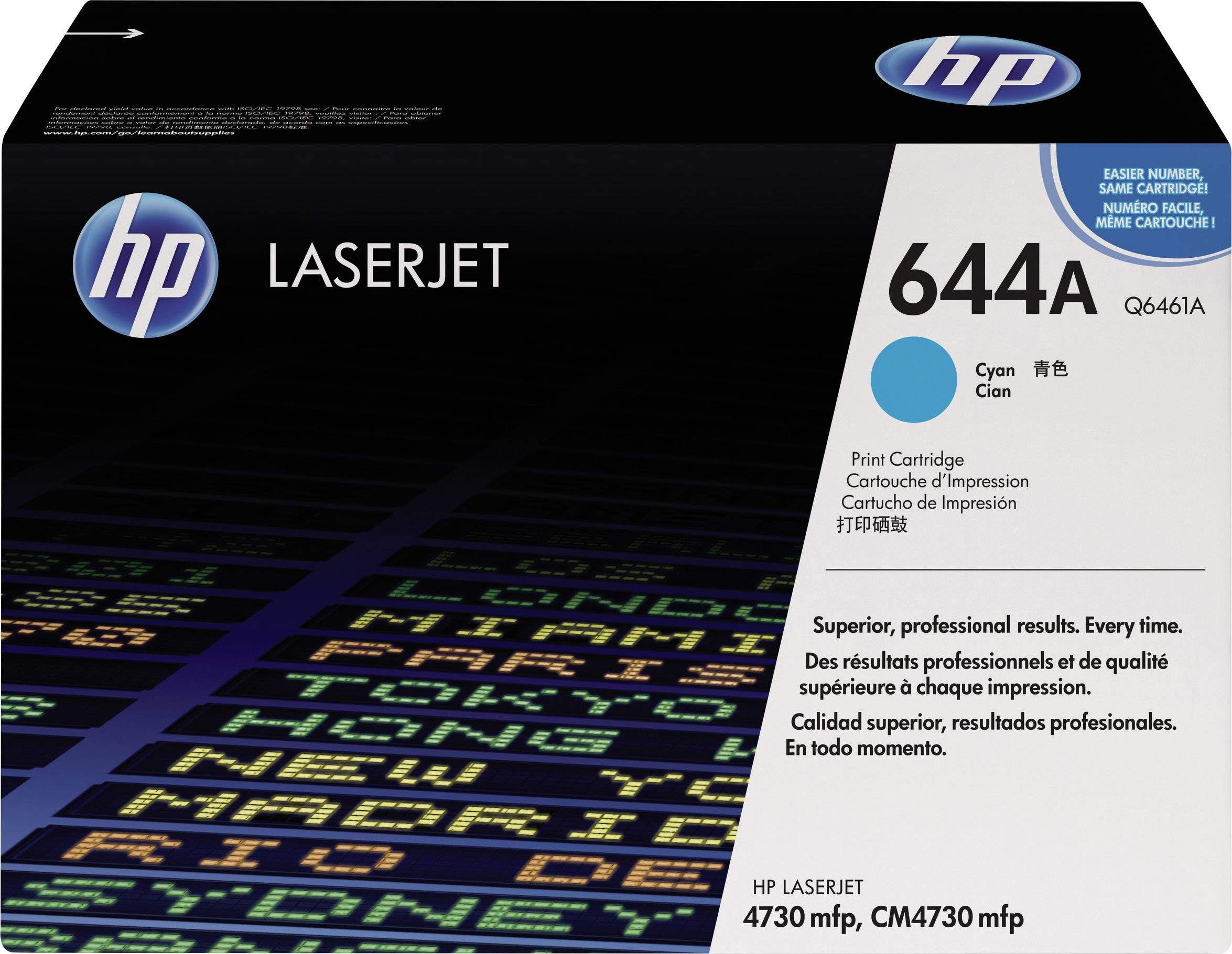 HP Toner Q6461A 644A 12.000Seiten cyan