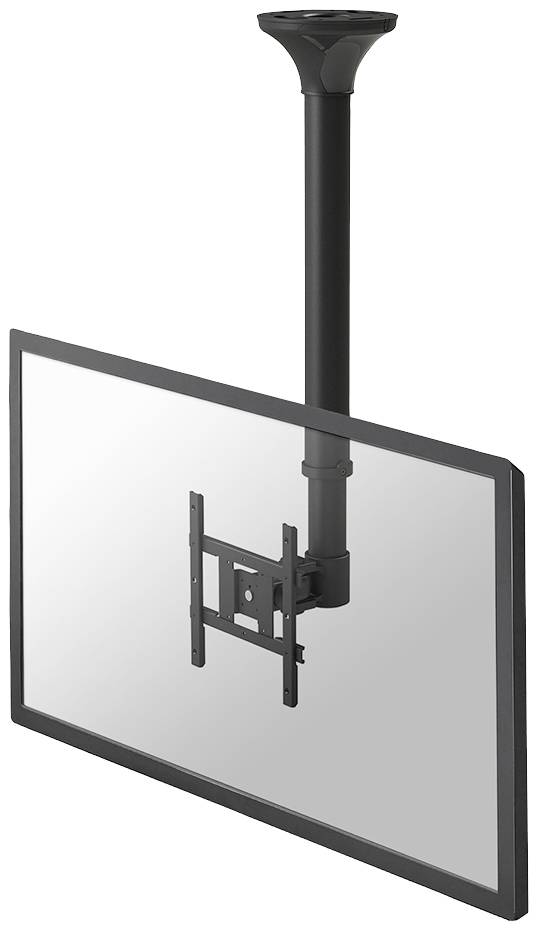 Neomounts FPMA-C200BLACK TV-Deckenhalterung Höhenverstellbar 25,4cm (10") - 101,6cm (40") Neigbar+Schwenkbar, Rotierbar