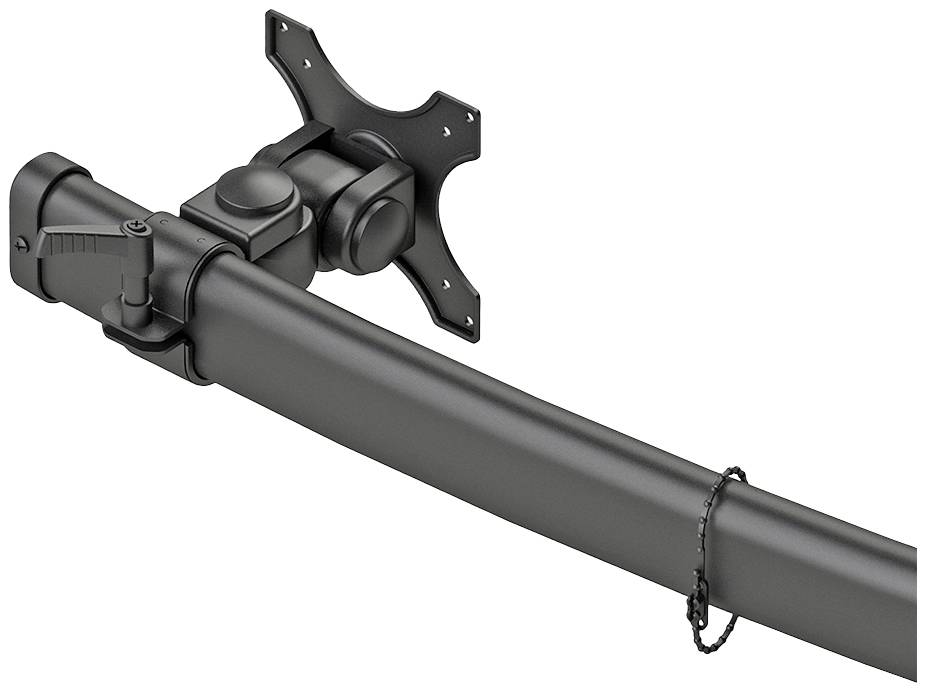 Neomounts FPMA-D700D3 3fach Monitor-Tischhalterung 25,4 cm (10") - 68,6 cm (27") Schwarz Höhenverstellbar, Schwenkbar, Rotierbar